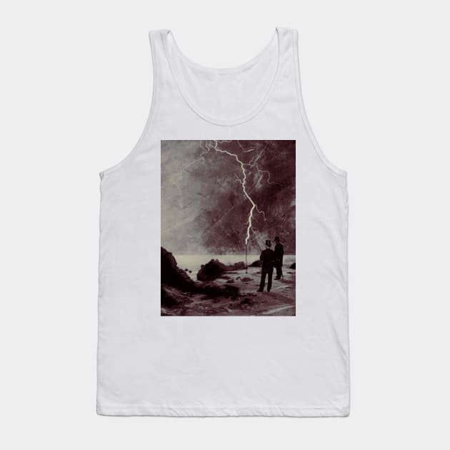 alternating current Tank Top by SLUGDRAWS